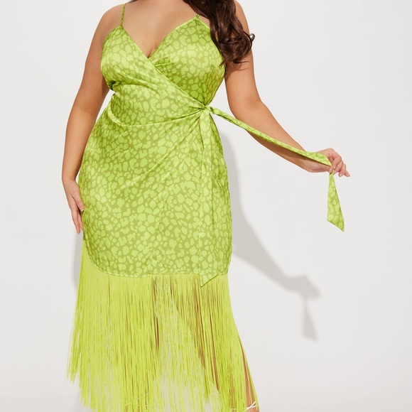 Lime Tango Dress - Picture 1 of 5